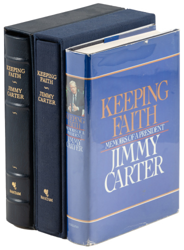 Three editions of Keeping Faith: Memoirs of a President