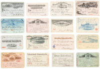 Lot of approx. 30 passes for various steamship & railroad lines in the East & Midwest of the United States