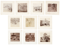 Thirty-seven photographs from a tour of turn of the century Italy