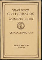 Year Book City Federation of Women's Clubs, Official Directory