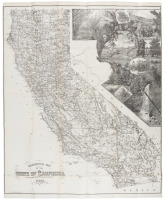 Geographical Map of the State of California: Compiled from Actual Surveys