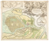 Topographische Vorstellung der Neuen Russischen Haupt-Residenz und See-Stadt St. Petersburg samt ihrer zu Erst Aufgerichten Vestug