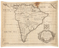 A New Map of South America; Shewing It's General Divisions, Chief Cities & Towns; Rivers, Mountains &c...