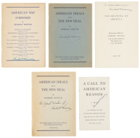 Five pamphlets by Herbert Hoover