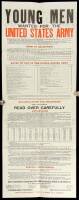 US Army recruiting broadside