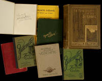 Collection of eight volumes on Yosemite