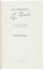 All the Best, George Bush: My Life in Letters and Other Writings - 3