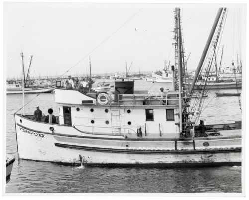 The Western Flyer at harbor