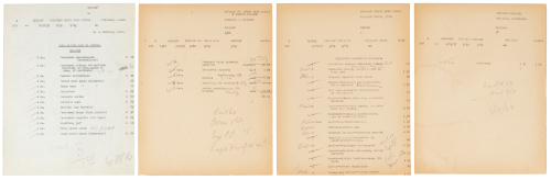 File of invoices, business correspondence, bills of lading, and packing memos from Pacific Biological Laboratories