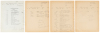 File of invoices, business correspondence, bills of lading, and packing memos from Pacific Biological Laboratories