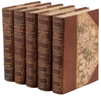 Five books by Paul Lacroix bound by Bayntun
