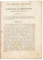 WITHDRAWN - Life, Sufferings and Travels of Gardner Harrington of Stephentown, N.Y. Part II