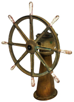 Flying Bridge Wheel from the original Western Flyer