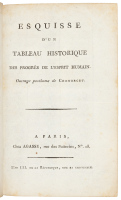 Esquisse d'un Tableau Historique des Progr&egrave;s de l'Esprit Humain