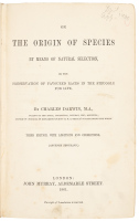 On the Origin of Species by Means of Natural Selection, or the Preservation of Favoured Races in the Struggle for Life