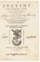 Iustini ex Trogi Pompeii historiis externis libri XXXXIIII
