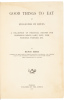 Good Things to Eat as Suggested by Rufus: A Collection of Practical Recipes for Preparing Meats, Game, Fowl, Fish, Puddings, Pastries, etc. - 5