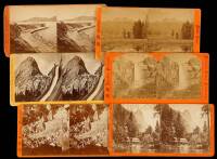 Collection of 40 stereo view photographs of California