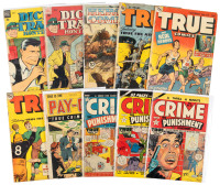 Lot of 10 Pre-Code Crime Comics * CRIME and PUNISHMENT and Others