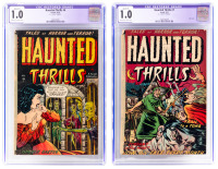 HAUNTED THRILLS Nos. 4 and 7 * Lot of Two Comics