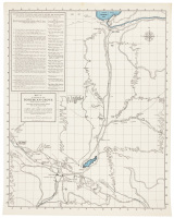 Map "A" of portion of the Bohemian Grove, Sonoma County, California: Showing principal roads, trails and club structures, camps and camp locations