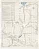 Map "A" of portion of the Bohemian Grove, Sonoma County, California: Showing principal roads, trails and club structures, camps and camp locations