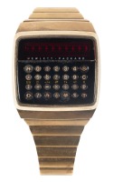 HEWLETT-PACKARD: HP-01 Digital 14K Gold-Filled Calculator Watch, Model 1