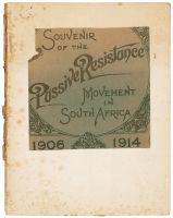 Souvenir of the Passive Resistance Movement in South Africa. 1906-1914