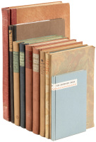 Ten titles from the Grabhorn Press
