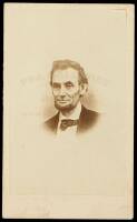 Carte-de-Visite of Abraham Lincoln