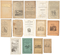 Twenty-eight nineteenth century chapbooks and pamphlets