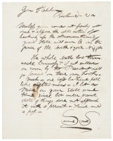 Letter from influential British banker opposing Secession