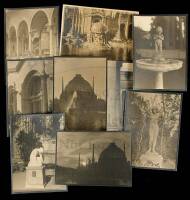 Collection of black and white photographs from the Panama Pacific International Exposition