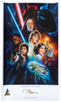 The Art of John Alvin [with] signed Star Wars Episode IV poster