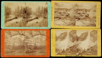 38 stereo view photographs of Yosemite by John S. Moulton