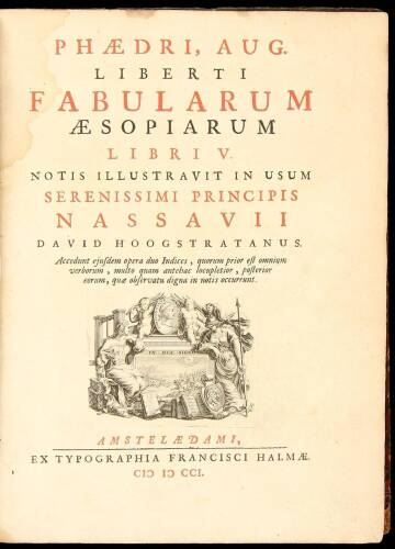 Fabularum Aesopiarum Libri V