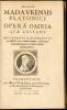 Apulei Madaurensis Platonici Opera Omnia Quae Exstant. Geverhartus Elemenhorstius ex Mstis & vett. Codd. Recensuit, Librumque Emendationum & Indices absolutissimos adiecit