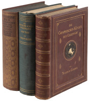 Three volumes of Die Graphischen Kunste der Gegenwart