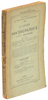 L'An&eacute;e Sociologique