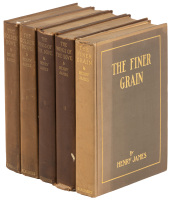 Five volumes by Henry James