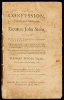 The last confession, prayers and meditations of Lieuten. John Stern, delivered by him on the cart immediately before his execution, to Dr. Burnet. Together with the last confession of George Borosky, signed by him in the prison, and sealed up in the lieut