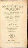 The Anatomy of Melancholy: What It Is. With all the kindes, causes, symptomes, prognosticks, and severall cures of it.