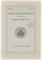 Geology and mineral resources of a portion of Fremont County, Wyo.