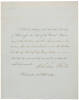 Authorization affidavit to the Secretary of State signed by President Franklin Pierce