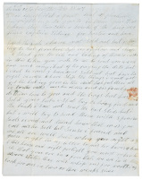 Letter from a free Black woman in the slave South