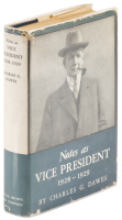 Notes as Vice President 1928-1929