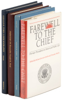 Four volumes signed by Gerald Ford