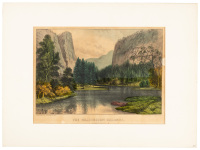 The Washington Columns. Yo-Semite Valley