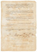Contract for a Chinese laborer ("colono") in Havana, Cuba