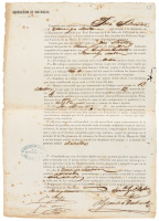 Contract for a Chinese laborer ("colono") in
